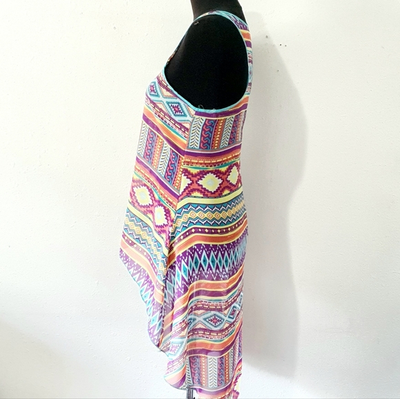 Rue21 Multi Color Tunic Top - Picture 4 of 10